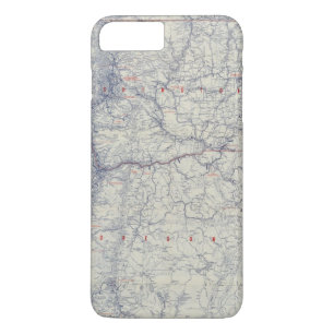 Rand McNally offizielles Auto 1925 schleppt Karte iPhone 8 Plus/7 Plus Hülle