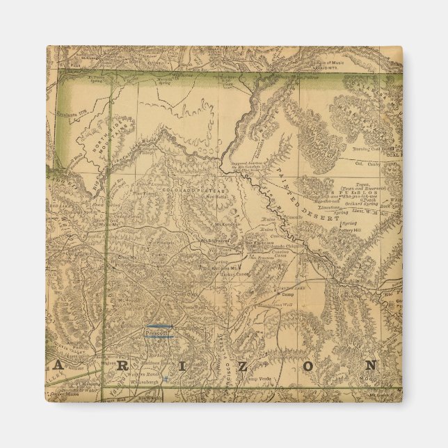 Rand McNally's Arizona Magnet (Vorne)