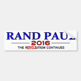 Rand Paul 2016 Autoaufkleber