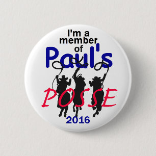 Rand Paul 2016 Button
