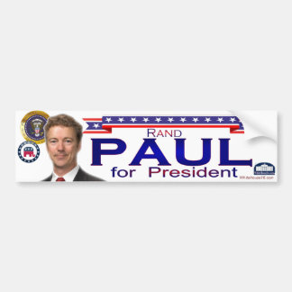 Rand Paul für Präsidenten Autoaufkleber