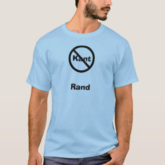 Rand über Kant T-Shirt