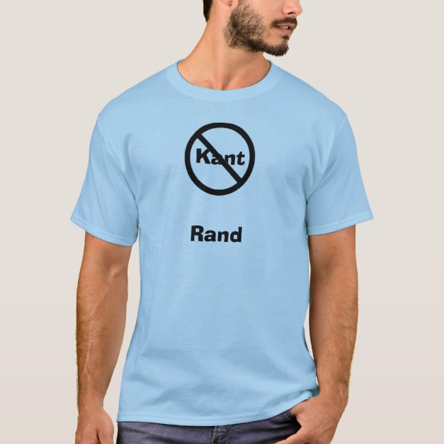 Rand über Kant T-Shirt (Vorderseite)