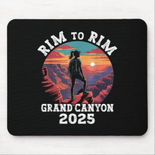 Rand zum North Rim Grand Canyon National Park 2025 Mousepad