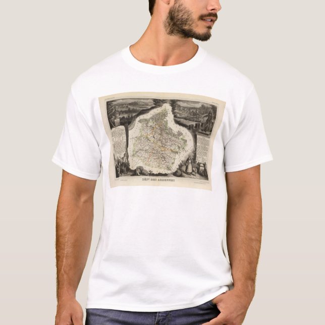 Randillustrationen T-Shirt (Vorderseite)