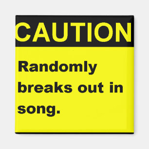 Randmon Lied Magnet