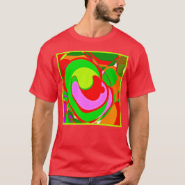 Random Abstrakt Pattern T-Shirt