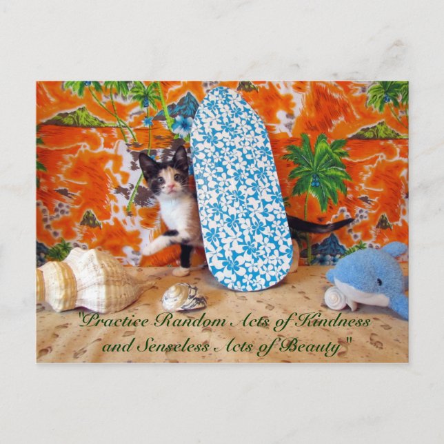 Random Acts of Kindness Postcard - Leilanis Traum Postkarte (Vorderseite)