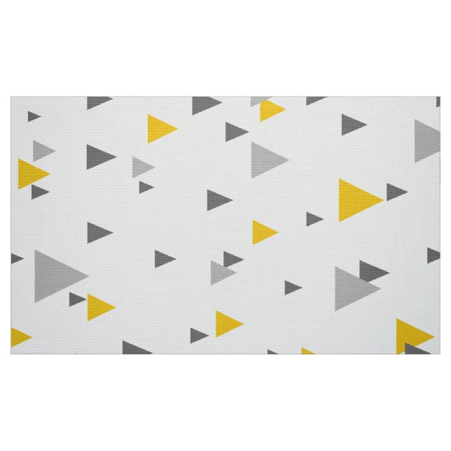 Random Dreiecke Modernes Nahtloses Muster Stoff (Fat Quarter (45,7 x 55,9 cm))