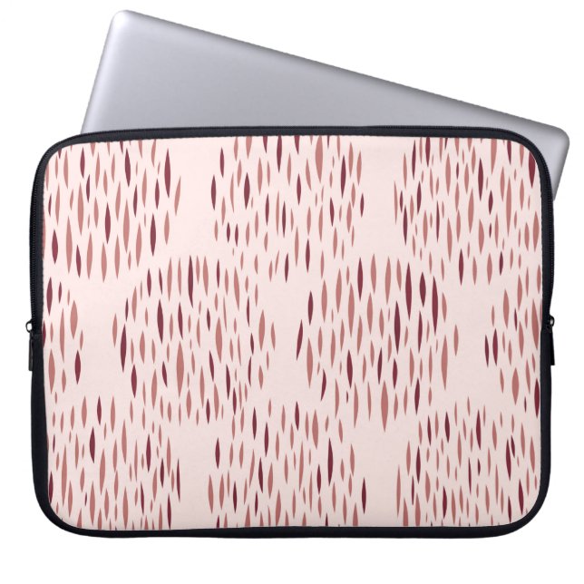 Random geometric background. Seamless pattern. Vin Laptopschutzhülle (Vorderseite)