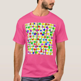 Random Geometric Muster T-Shirt