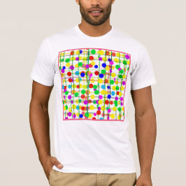 Random Geometric Muster T-Shirt