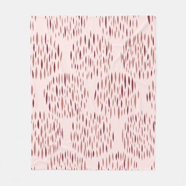 Random geometrischer Hintergrund. Nahtloses Muster Fleecedecke (Vorderseite)