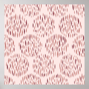 Random geometrischer Hintergrund. Nahtloses Muster Poster