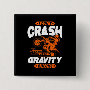 Random Gravity Karos - Motocross & Dirt Bike Button