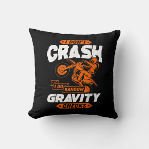 Random Gravity Karos - Motocross & Dirt Bike Kissen