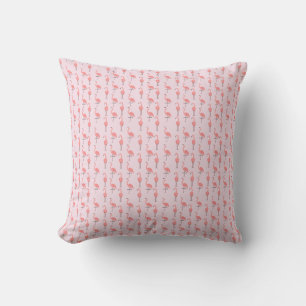 Random Pink Flamingo Bird Muster Kissen