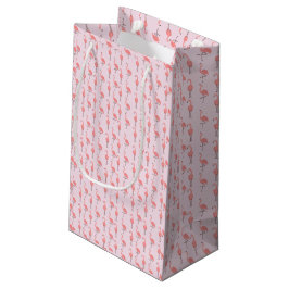 Random Pink Flamingo Bird Muster Kleine Geschenktüte