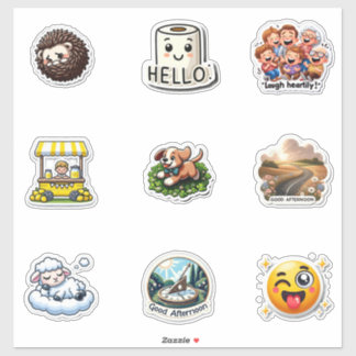 Random Stickers Pack Aufkleber
