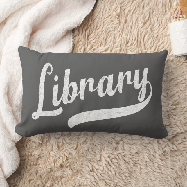 Random Varsity - Library, custom color Lendenkissen (Decke)