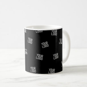 Randomisiertes Design, Geschäftslogo oder Bild Kaffeetasse