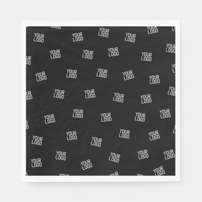 Randomisiertes Design, Geschäftslogo oder Bild Serviette (Vorderseite)