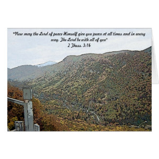 Randonnée à travers les montagnes 2 Thess 3:16