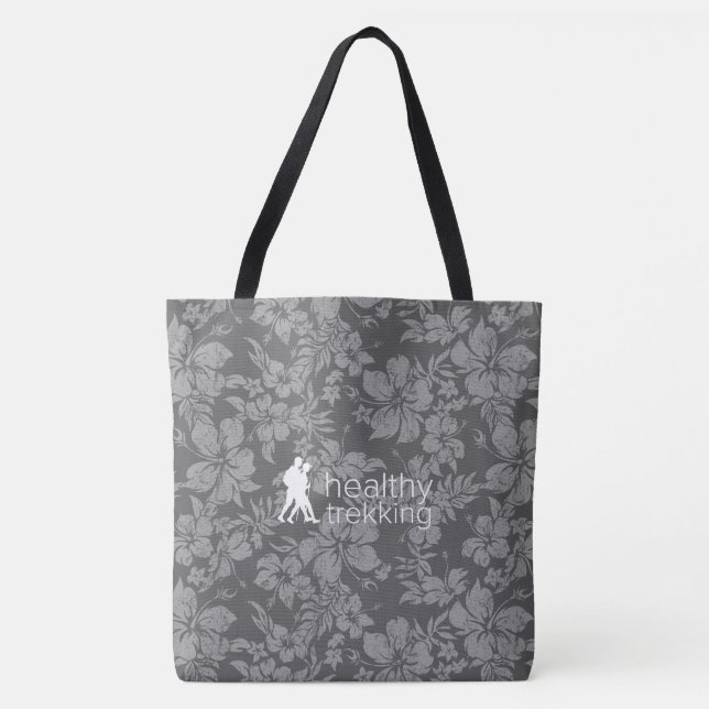 Randonnée en santé Hibiscus Hawaïen Sac de plage g (Devant)