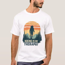 Randonnée Is My Therapy T-Shirt - Randonnée Vintag