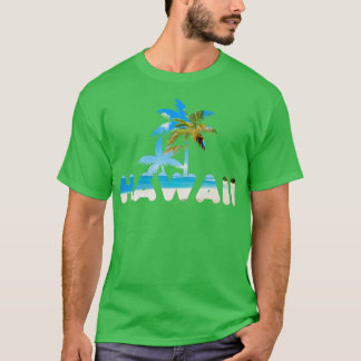 Randonnée pédestre sur l'île Hawaii Palm TShirt 1