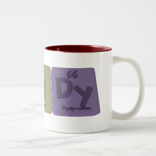 Randy als Radium-StickstoffDysprosium Zweifarbige Tasse