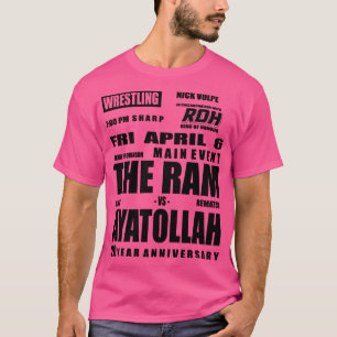 Randy der Ram VS der Ayatollah aus dem Wrestler T-Shirt
