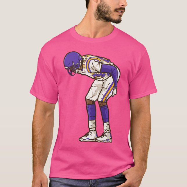 Randy Moss Mooning Cartoon T-Shirt (Vorderseite)