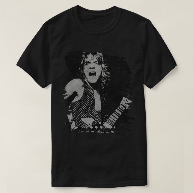 Randy rhoads Retro Poster T-Shirt (Design vorne)
