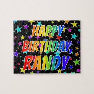 "RANDY" Vorname, Spaß "GLÜCKLICHER BIRTHTAG"
