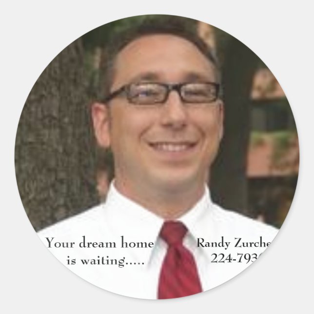 Randy Zurcher Aufkleber (Vorderseite)