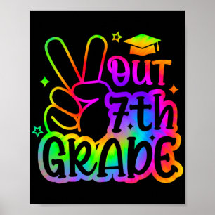Rang 7 2024 Graduate Happy Last Day of Scho Poster