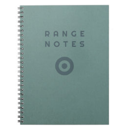 Range Notes - Shooting Range Logbook Notizblock