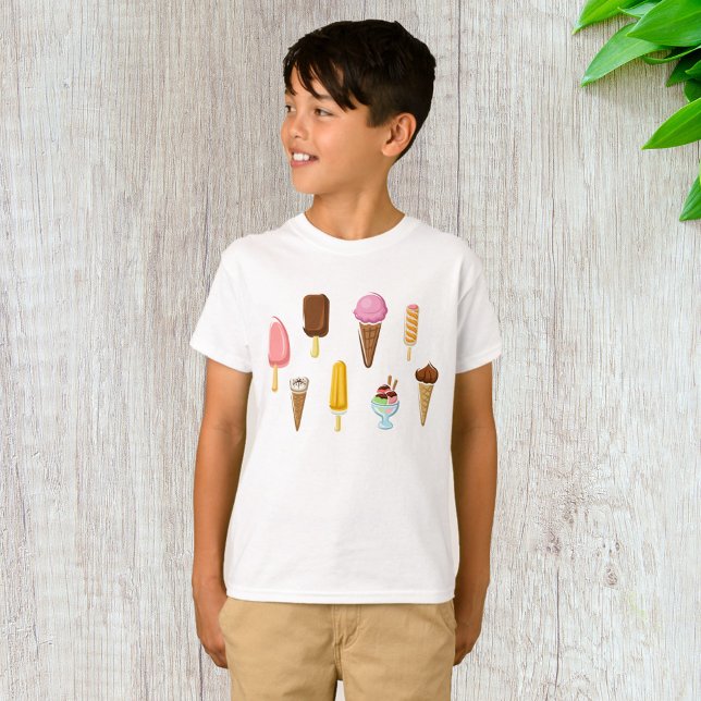 Range Of Ice Creams T-Shirt (Von Creator hochgeladen)