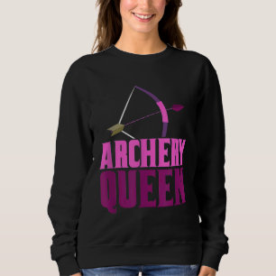 Range Queen Bogenschützen Bogen Jäger Pfeil Jäger Sweatshirt