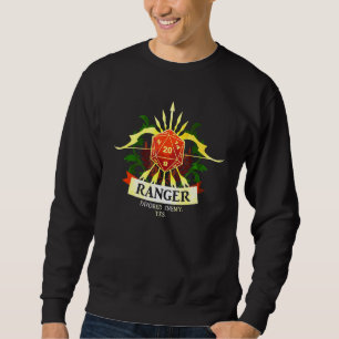 Ranger Class D20 Tabletop Dungeons RPG Dragons Sweatshirt