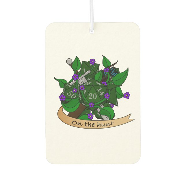 Ranger Dice Design Autolufterfrischer (Vorderseite)