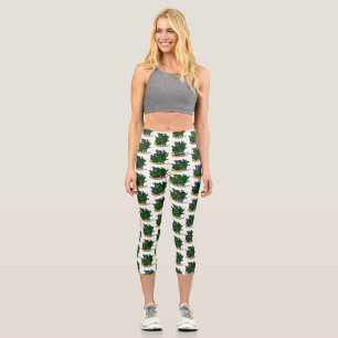 Ranger Dice Design Capri Leggings
