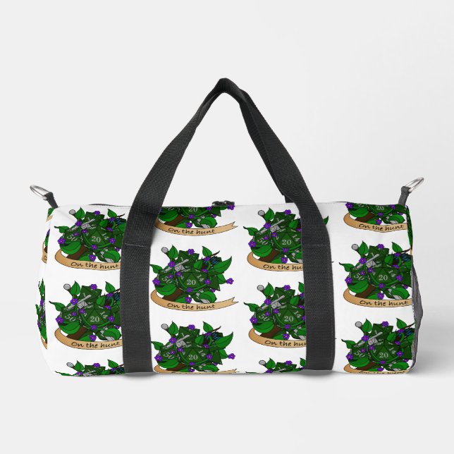 Ranger Dice Design Duffle Bag (Vorderseite)