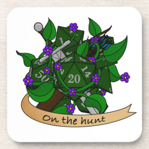 Ranger Dice Design Getränkeuntersetzer