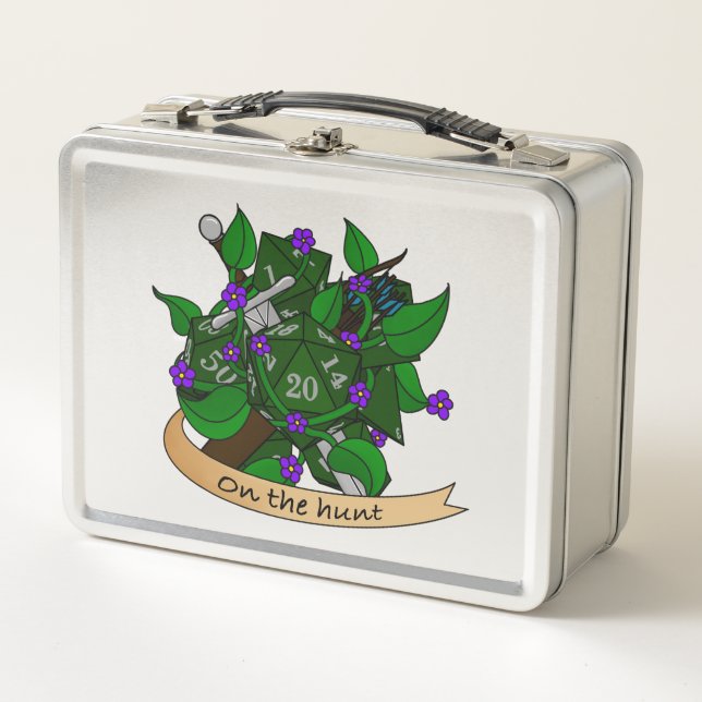 Ranger Dice Design Metall Brotdose (Vorderseite)