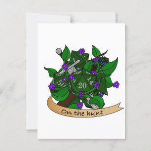 Ranger Dice Design Postkarte