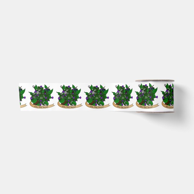 Ranger Dice Design Satinband (Vorderseite)