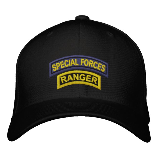 Ranger für Spezialeinheiten Bestickte Baseballkappe (Vorderseite)