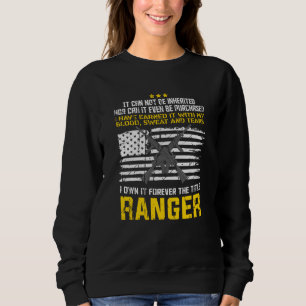 Ranger Military Design Sweatshirt